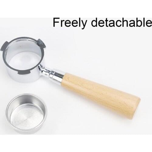 Cafe Filter Screen Metal Texture Design Metal Mess Stainless Steel DIY Coffee Naked Portafilter for DeLonghi ECO680 Kitchen Tool