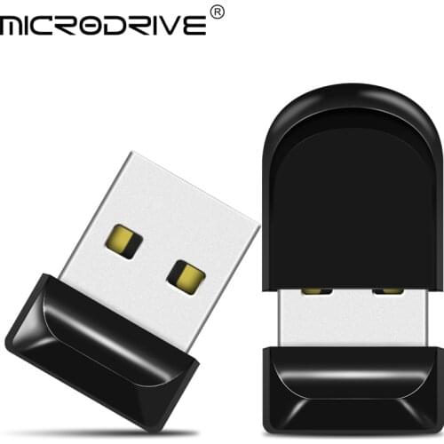 Black Super Mini Usb Flash Drive 32GB Pen Drive USB 2.0 Flash Memory Card 4GB 8GB 16GB Pendrive 64G Thumbdrives U Disk