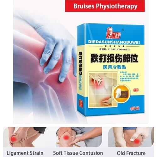 Cold Compress Gel Herb Extract Medical Plaster Sports Fall Injury Muscle/Back Pain Relief Patch Body Massager Balm Sticker