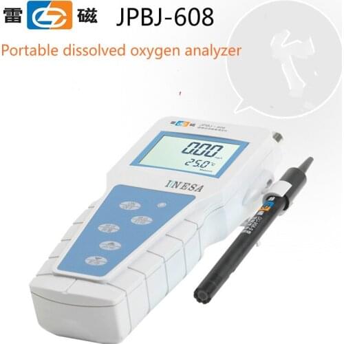 JPBJ-608 portable dissolved oxygen analyzer, DO instrument dissolved oxygen analyzer, DO-958-BF dissolved oxygen electrode