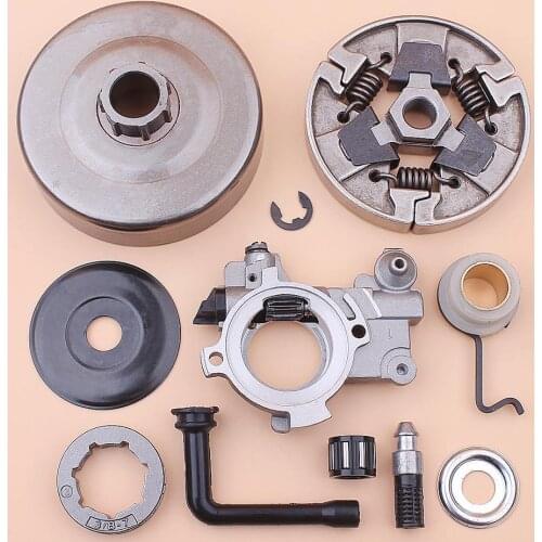3/8" Clutch Sprocket Drum Rim Oil Pump Worm Gear Filter Line Kit For Stihl MS660 066 Chainsaw 1122 160 2900