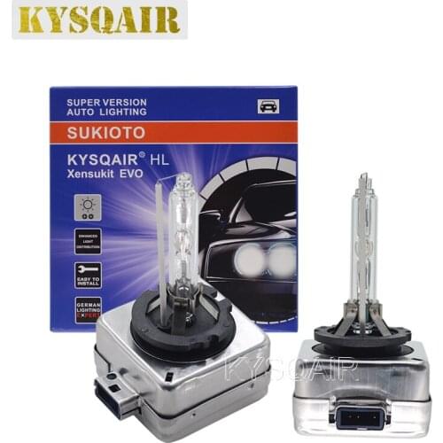 KYSQAIR D8S Car HID Xenon Headlight 35W 55W 3800LM Super Bright Xenon HID Bulbs 6000K 8000K 4300K D8S Car Headlamp Light Kit