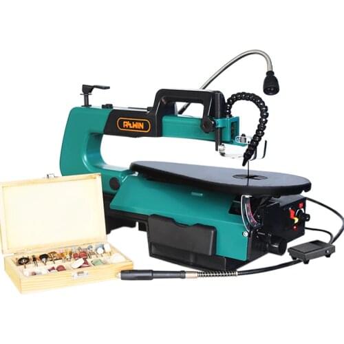 120W Jig Saw DIY Scroll Saw For Wood Cutting Depth 50mm Saws (Free 10Pcs Blades) Speed Adjustable Cutting Machine SSA16LV