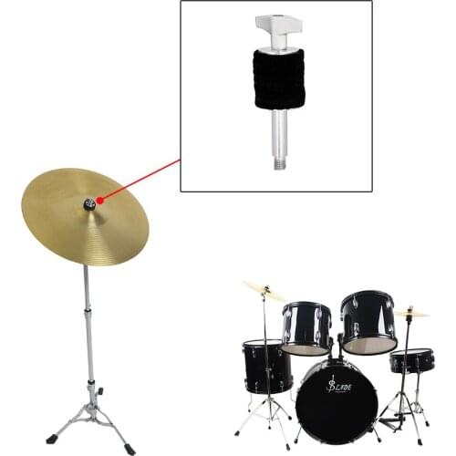 Cymbal Stacker Iron Plating Drum Hanging Screw Metal Percussion Musical Instrument Accessories Drum Kit Parts With Felt Washers