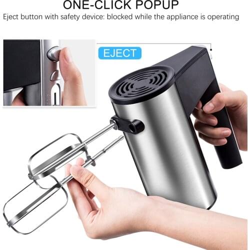 5 Speeds Electric Food Mixers Blender High Quality Dough Blender Egg Beater Spiral Whisk Mixer For Kitchen Cooking Tool