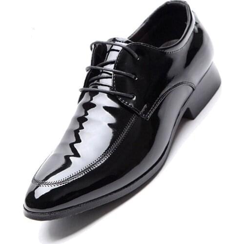 Mazefeng Men Leather Shoes Casual Top Quality Oxfords Men Genuine Leather Dress Shoes Business Formal Shoe Plus Size Wedding