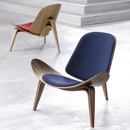 Nordic sofa chair designer negotiation chair creativity net red ins shell chair leisure smile aircraft chair single person chair