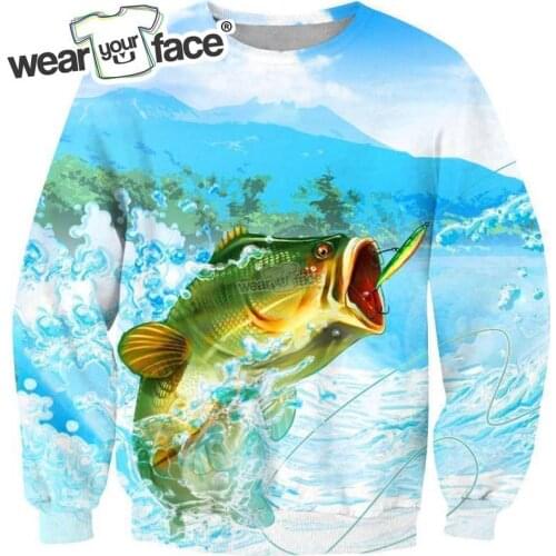 Bait Fishing 3D All Over Printed Sweatshirts Zipper Hoodies Casual Tracksuits Shorts Streetwear Vocation Unisex Men Clothes
