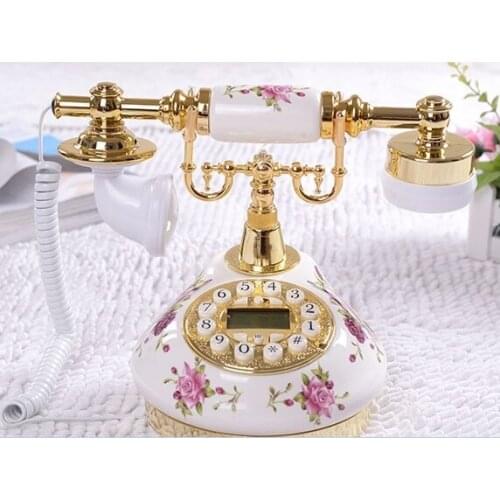 DIS-8675 antique vintage telephone fashion phone rustic phone Redial/ Hands-free/ Caller ID
