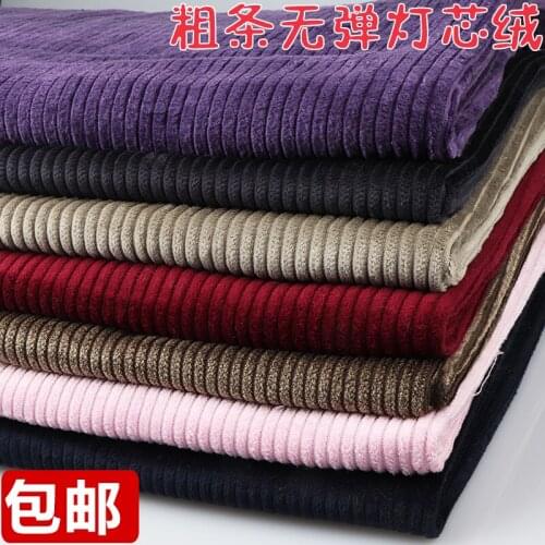 The spring and autumn period and the cotton corduroy article 5 fabric thick cotton pants fabric pillow fabrics corduroy fabrics
