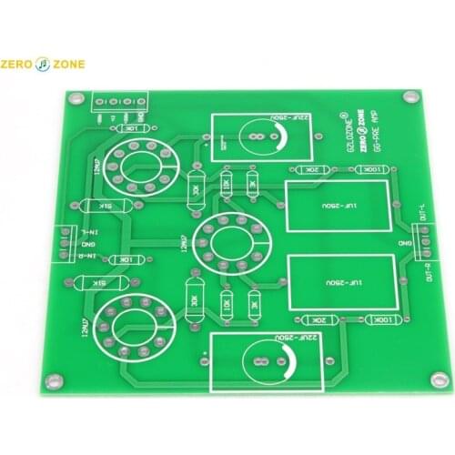 GG-PRE AMP Ground Grid gg 12AU7 Vacuum tube preamplifier PCB