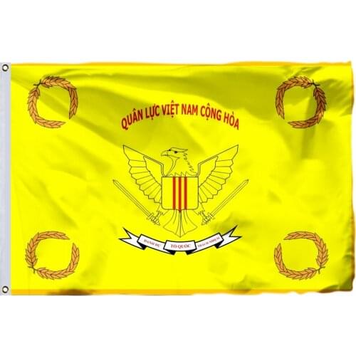 South Vietnam RVNMF Flag 90x150cm 3x5ft Banner 100D Polyester