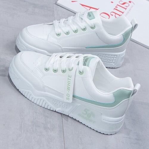 Women Shoes New Lace-Up White Shoes Casual Fashion shoes Large size childrens shoes Girl shoes Boys Brand sneakers Non-slip