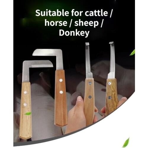 Animal hoof trimmer l-knife cattle horse sheep donkey animal hoof trimmer tool breeding equipment nail supplies for