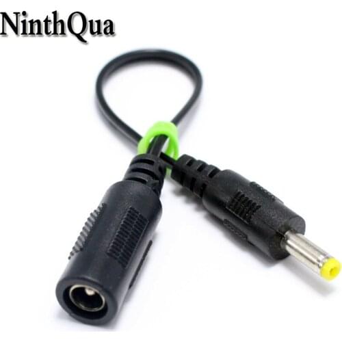 1pcs 5.5 x 2.1mm Female jack To 4.0x1.7mm Male Plug with 15cm Wire DC Power Splitter Adapter