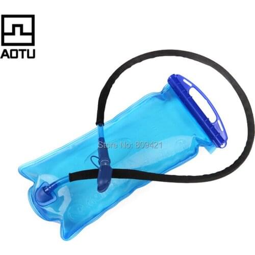 100pcs/lot PEVA Hydration Bladder Bag Backpack Hiking Camping Water 2l Reservoir Fits 2.5L