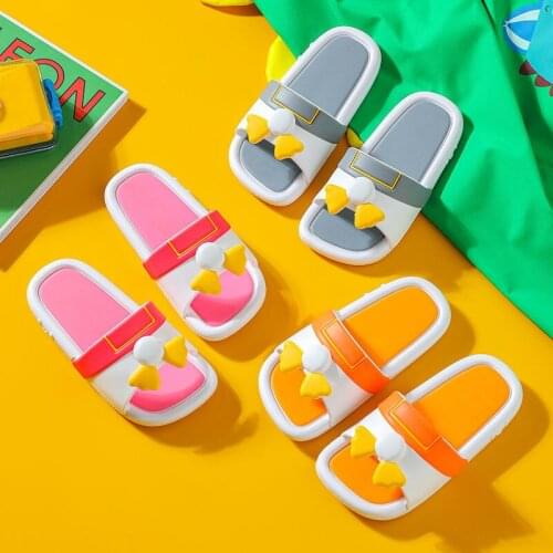 2021 Childrens Slippers Summer Sandals Children Beach Shoes For Girls Boys Waterproof Antiskid Bathroom Kids Shoes Baby Shoe