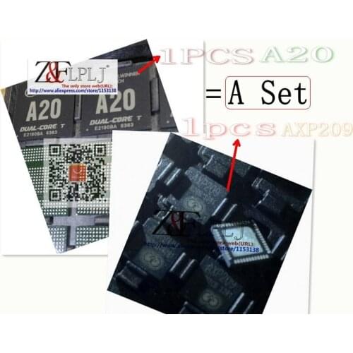 DUAL-CORE CPU A20 ARM + Power IC AXP209 NEW original 2PCS/LOT=A SET