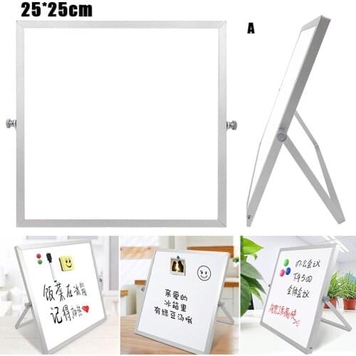 Double-sided Magnetic Desktop Message Board Lightweight Whiteboard Home Office can CSV