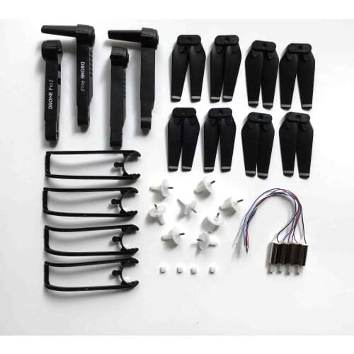 E99 Drone pro2 E99 pro2 Drone rc wifi fpv Quadcopter Spare Parts Accessories Engines arm Propeller motor Gear etc kit