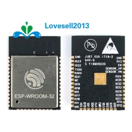 ESP32 ESP32S WIFI Bluetooth Module 240MHz Dual Core CPU MCU Wireless Network Board ESP-WROOM-32 Base On ESP-32S 2.2V-3.6V