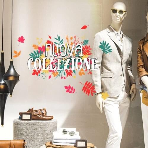 Kina UVNC0038 wall Stickers window sticker-size 60x30 cm-showcases stores for new collection, Stickers, stickers