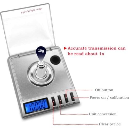 Kitchen Mini High Accuracy Digital Scale Backlight Electric Portable Weighting Electronic Scales For Jewelry Gram Weight
