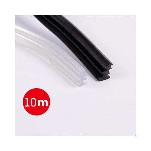 10 meters Leather stamps, Vintage aluminum doors and windows, glass strip, rubber strips, fixed stamp