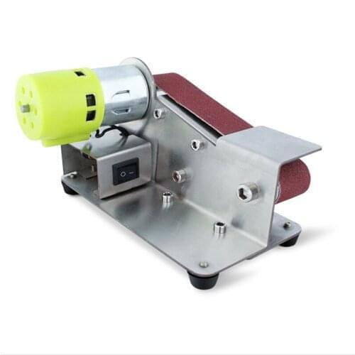 Small Electric Sand Belt Machine Diy Grinding Machine Grinding Machine Polishing Machine Cutting Edge Machine Grinding Knife