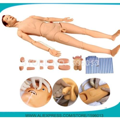 Multi-functional Combination Nursing Training Manikin,Patient Care Simulator,Nursing Mannequin