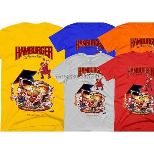 HAMBURGER THE MOTION PICTURE 100% COTTONMENS T-SHIRT.E0687