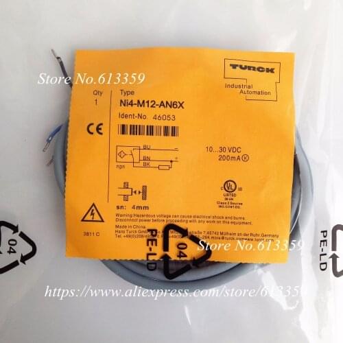 NI4-M12-AN6X NI4-M12-AP6X Turck Proximity Switch Sensor New High-Quality