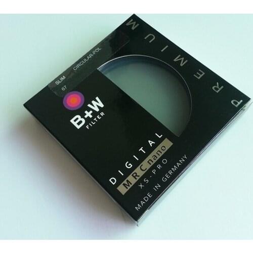 B+W CPL 67mm 72mm 77mm 82mm XS-PRO MRC Nano Haze Filter Polarizer / Polarizing CIR-PL Multicoat Protective For Camera Lens