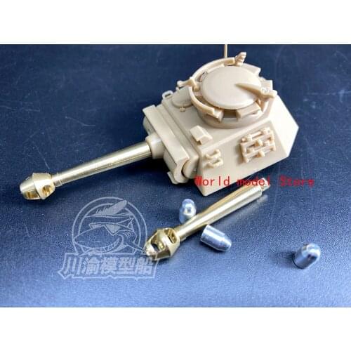 Q Edition Pz.Kpfw V Panther Metal Barrel Shell Kit for Meng WWT-007 Tank Model