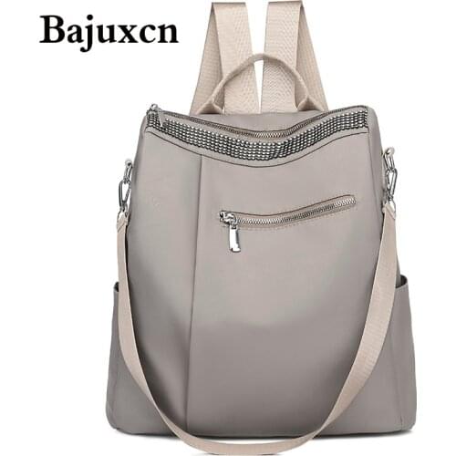 Diamond Backpack Waterproof Oxford Student School Bag 2021 Fall Large Shoulder Bag Lightweight Travel Backpack Black