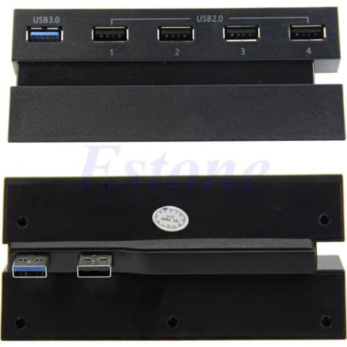 5 Ports USB 3.0 2.0 Hub Extension High Speed Adapter for Sony Playstation 4 PS4