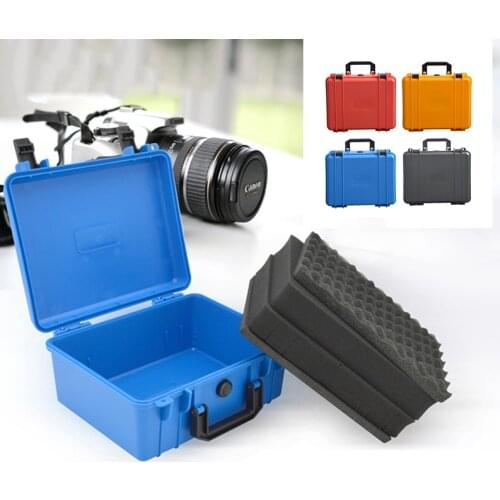 Protective Safety Toolbox Equipment Suitcase Instrument Box Case Impact Resistant Tool Case Shockproof with Sponge 2620