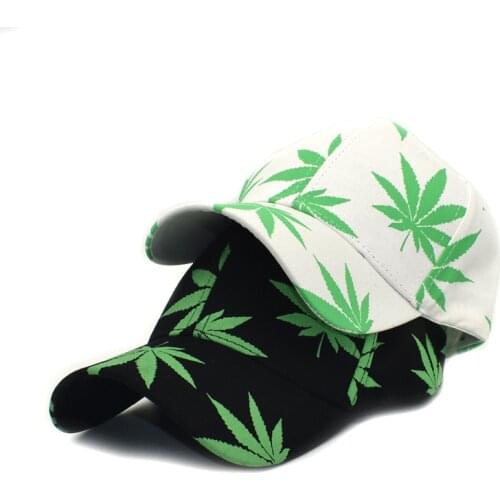 Spring And Summer Womens Baseball Cap Leaf Printed Hat Womens Ponytail Baseball Caps Outdoor Simple Sunshade Hats Women Hat