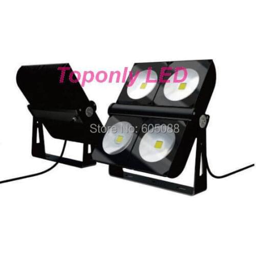 400w Bridgelux COB High Power Led Flooding Light IP65 Outdoor Industrial Projecting Lamp AC100-277V 5pcs/lot DHL Free Shipping
