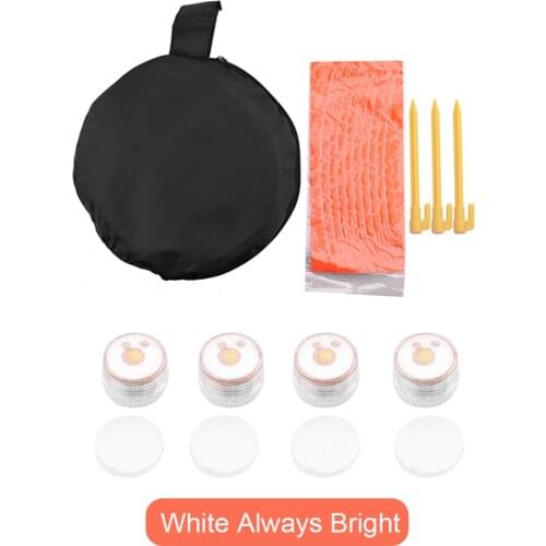 75cm Portable Double Sided Night Flight Light Landing Pad Waterproof Luminous Mode Drone ABS Round Foldable For DJI Mavic Mini