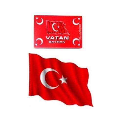 Turkey flag high quality double-sided printed Polyester Homeland 70 X105 Bayrak Vt106