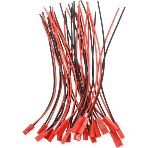 HOT SALE 10 Pairs 22AWG 150Mm Cable W 2Pin JST M F Plug For RC Battery Motor Connection