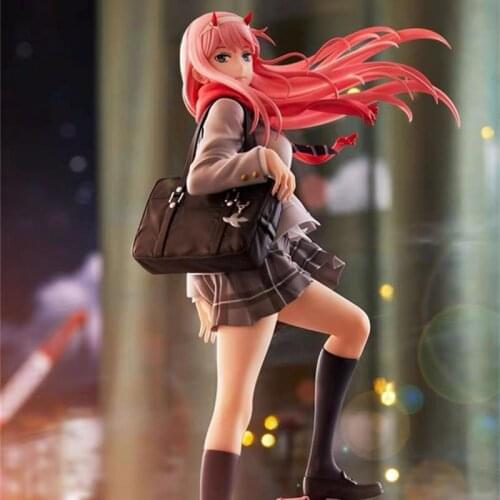 In Stock Anime Character Dh In The Franxx 02 Figure In Sexy Uniform Pvc Action Figure Decorative Collectible Teen/adult Gift