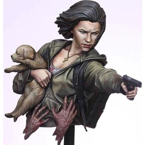 1/10 SURROUNDED, Resin Model Bust GK, Unassembled and unpainted kit