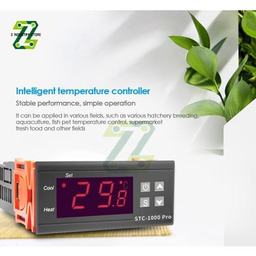 STC-1000 PRO Digital Temperature Controller Thermoregulator For Incubator Relay LED 10A Heating Cooling 110V 220V
