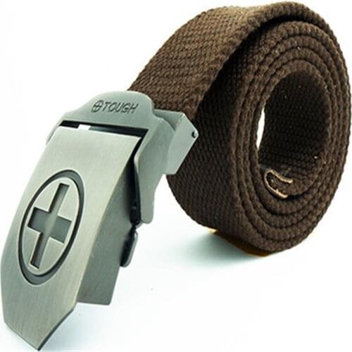 The round cross section thickens the canvas belt, the leisure male and female general purpose belt HX0562
