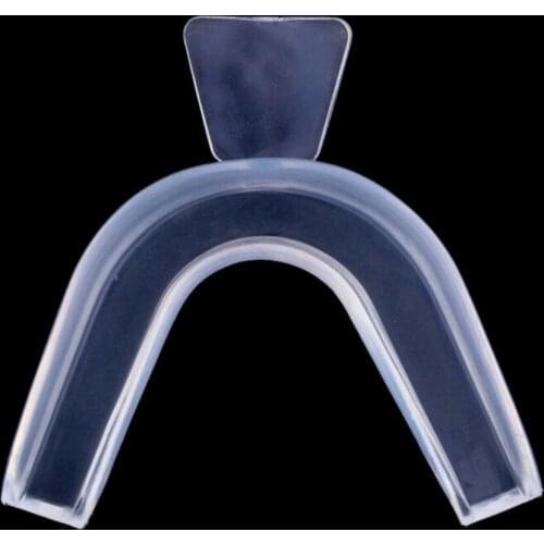 Food Grade Silicone Teeth Whitening Trays Dental Mouthguard Splint White Teeth Mouth Trays Guard Care Oral Hygiene