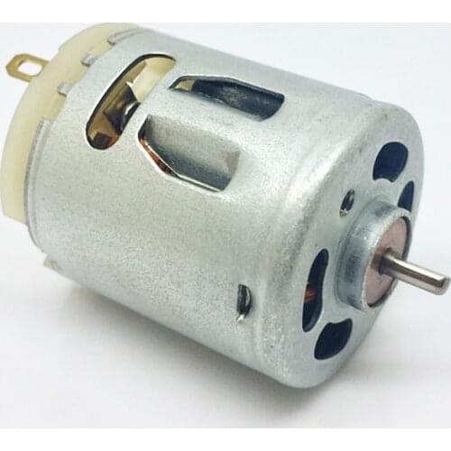 Micro 365 Carbon Brush Motor RK-365SA-2080/44 DC 6V 9V 7.2 12V 12000RPM High Speed D Short Shaft Electric Toy Car Boat Model