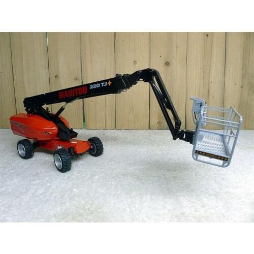 UH 1:32 001589 Chariot Manitou TJ 65 Tractor Alloy Metal Diecast Cars Model Toy Vehicles For Children Boy Toys