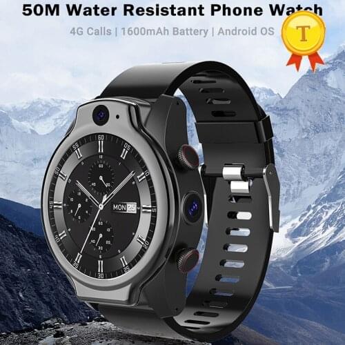 Newest Android IOS Smart Watch 4G cellular Watch Mobile Phone with 1.69inch display 13MP camera heart rate gps wifi fitness ip68